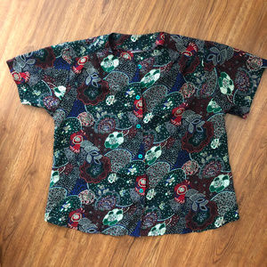 Vintage button down blouse
